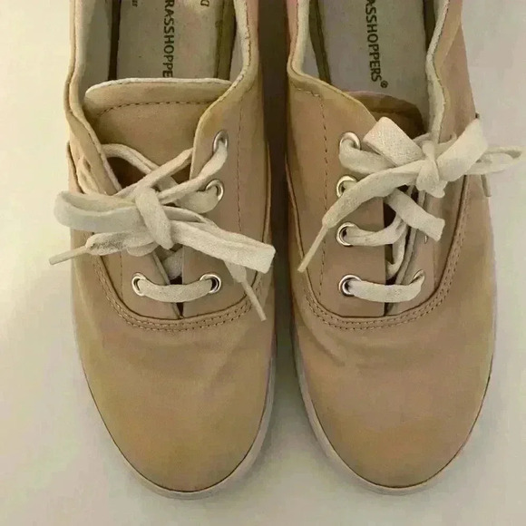 Grasshoppers Beige Canvas Sneakers - Picture 5 of 11